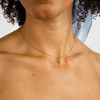 Ketting kruis - goud