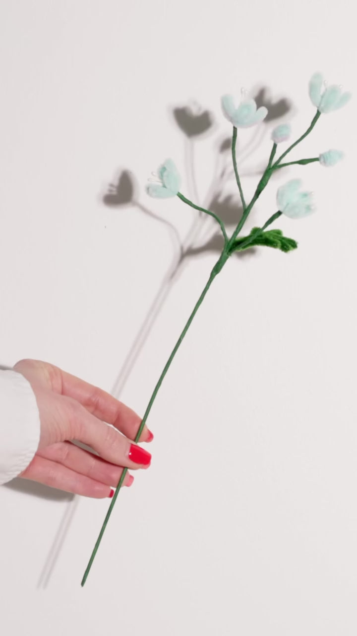 Hobbyset Bloemen van Chenilledraad